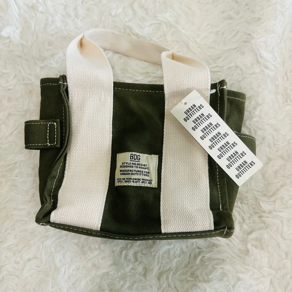 URBAN OUTFITTERS BDG “ALL” CANVASS MINI TOTE BAG - Picture 1 of 6